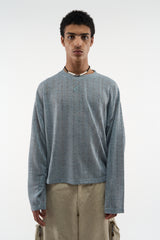 Abar Blue Knit Longsleeve