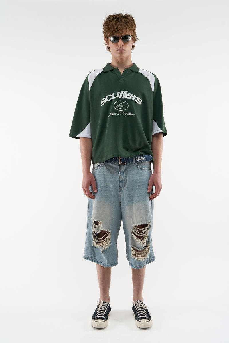 Effortless Green Polo