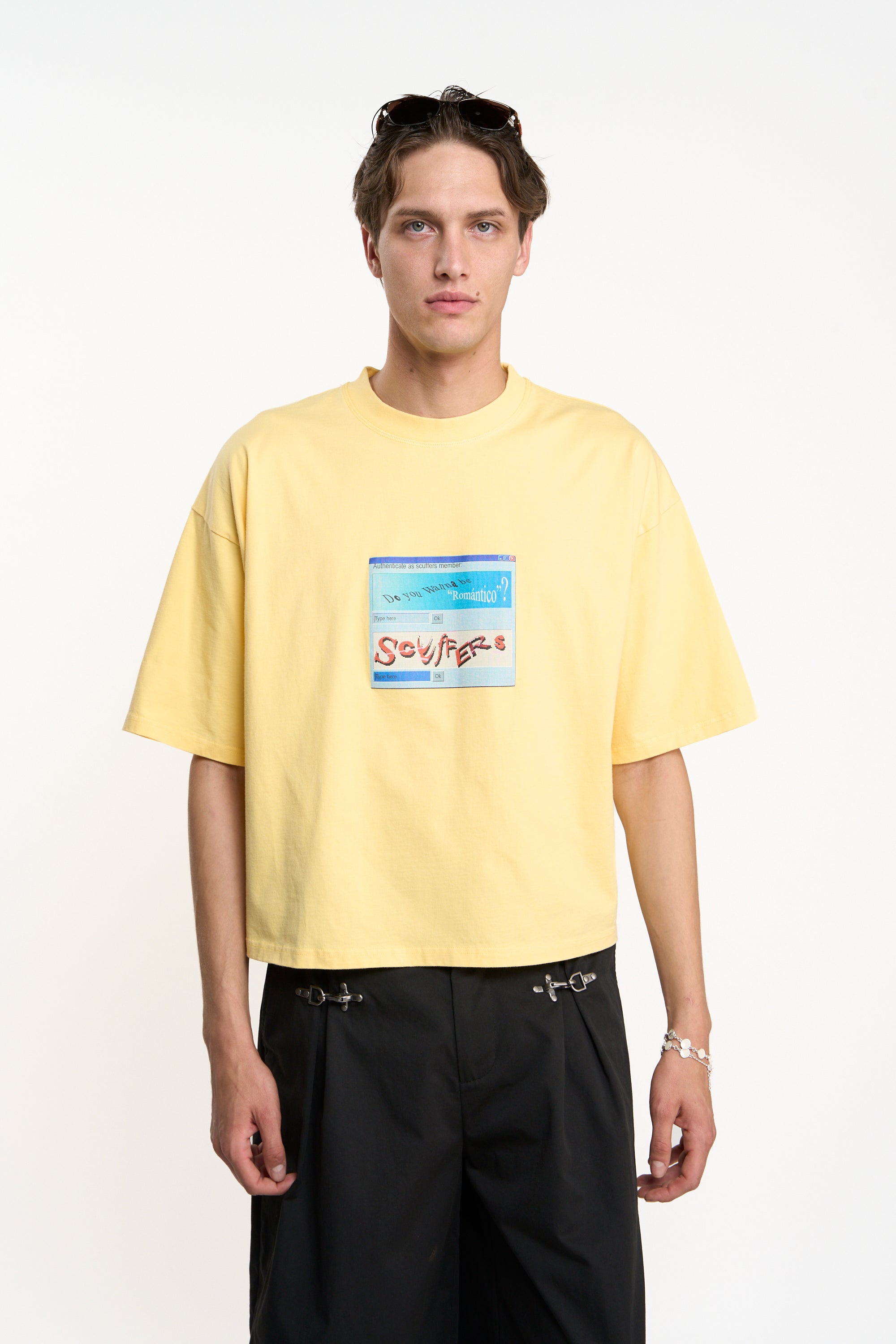 Log in Yellow T-Shirt – Scuffers