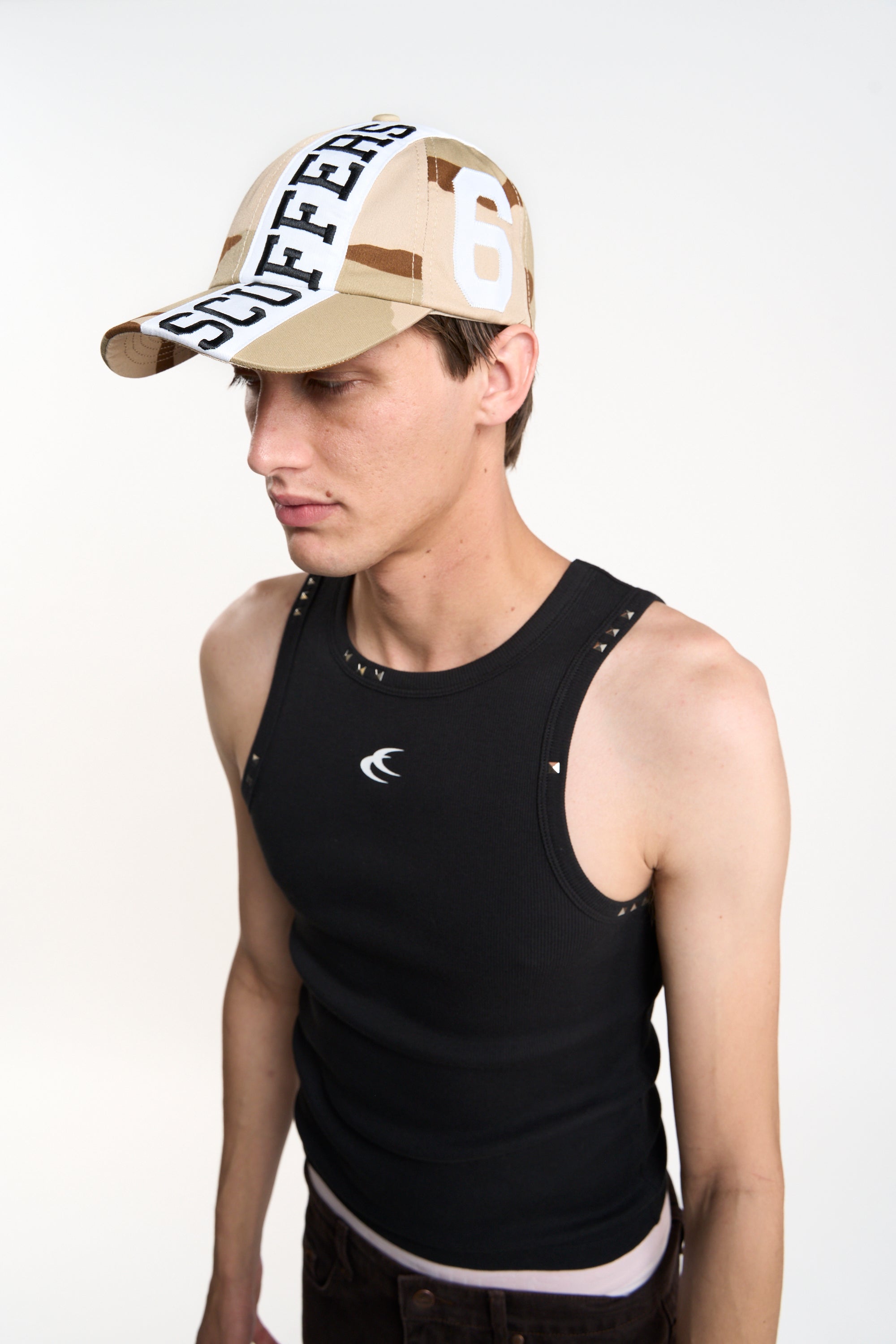 Marlon Camo Beige Cap – Scuffers