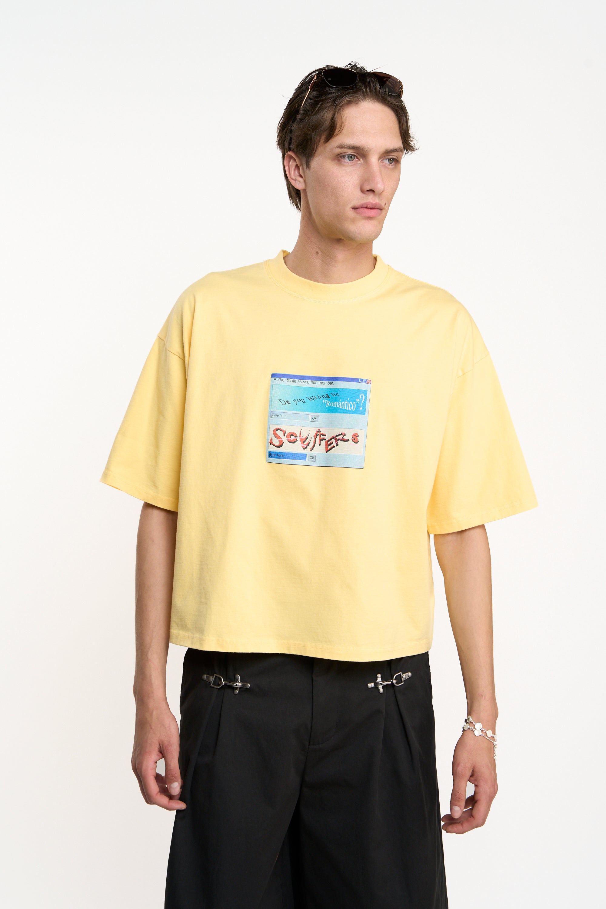 Log in Yellow T-Shirt – Scuffers