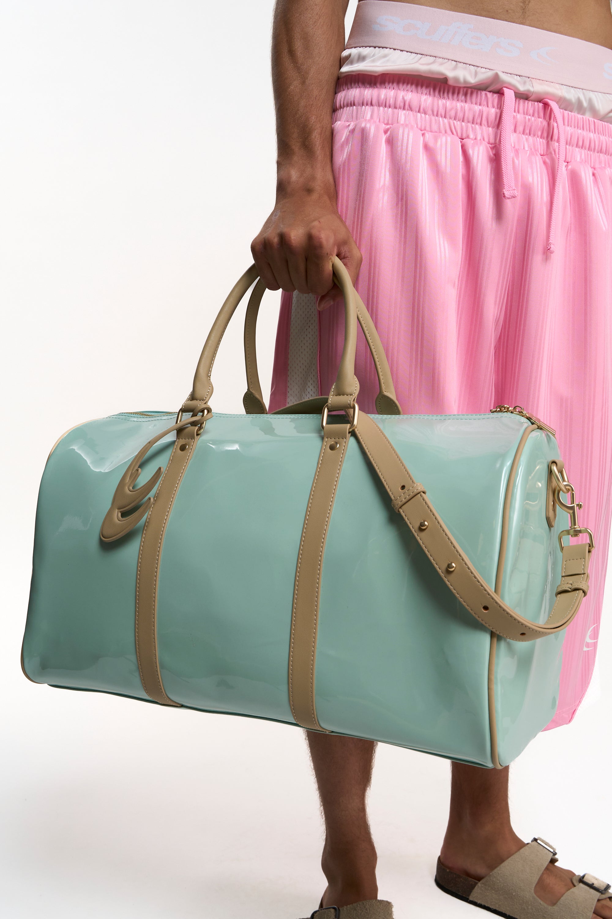 Carey Turquoise Duffle Bag – Scuffers