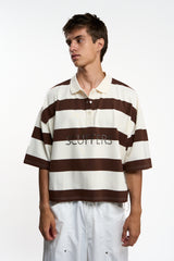 Letter Brown Polo