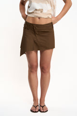 Samanta Brown Skirt