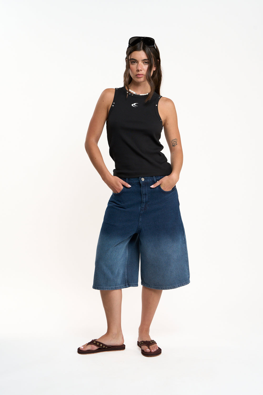 Chief Dark Blue Jorts