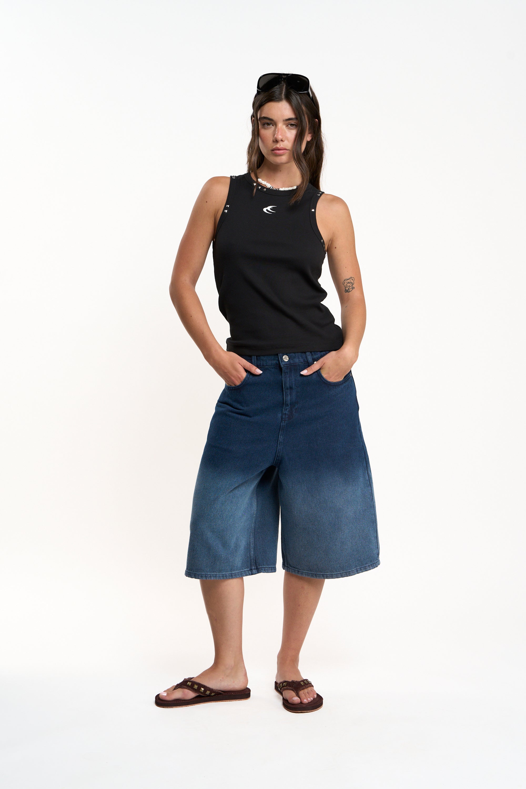 Chief Dark Blue Jorts