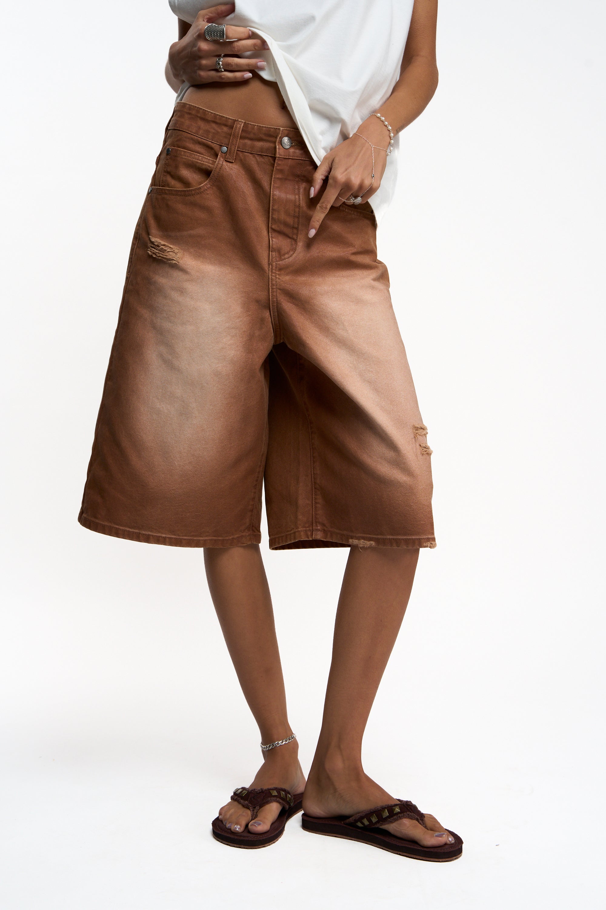 Roster Brown Jorts