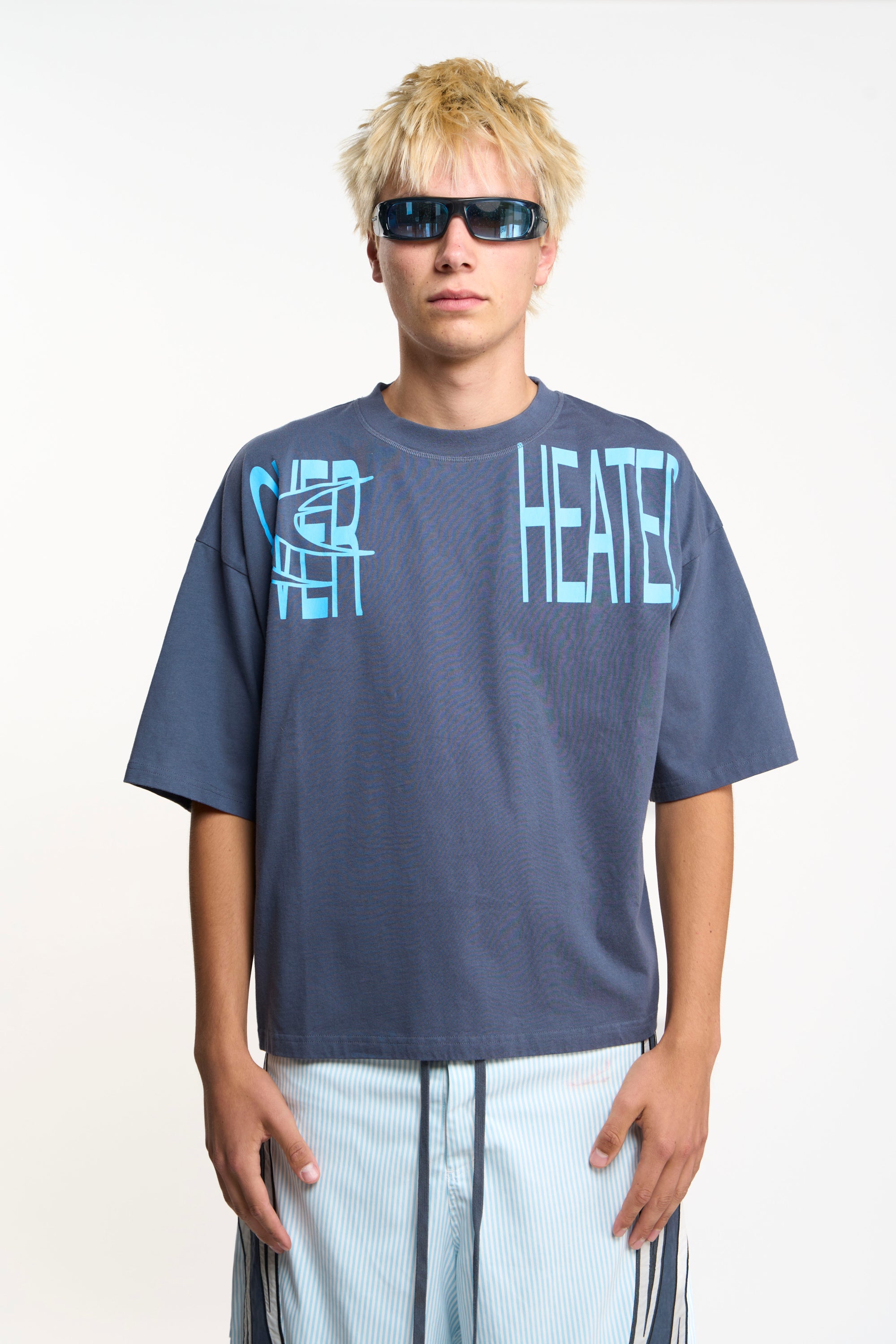 Overheated Navy T-Shirt – Scuffers
