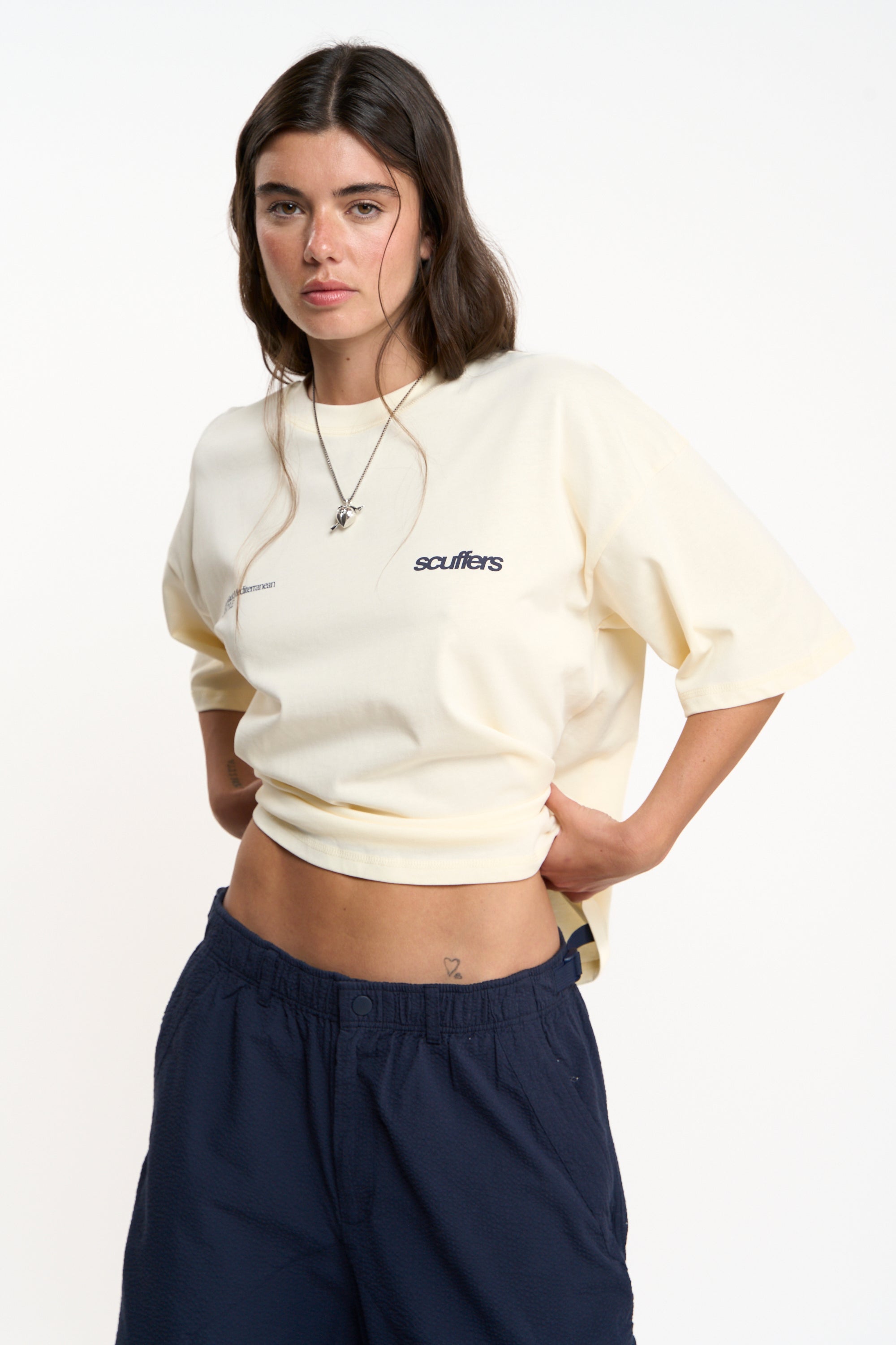 Barcelona Ecru T-Shirt