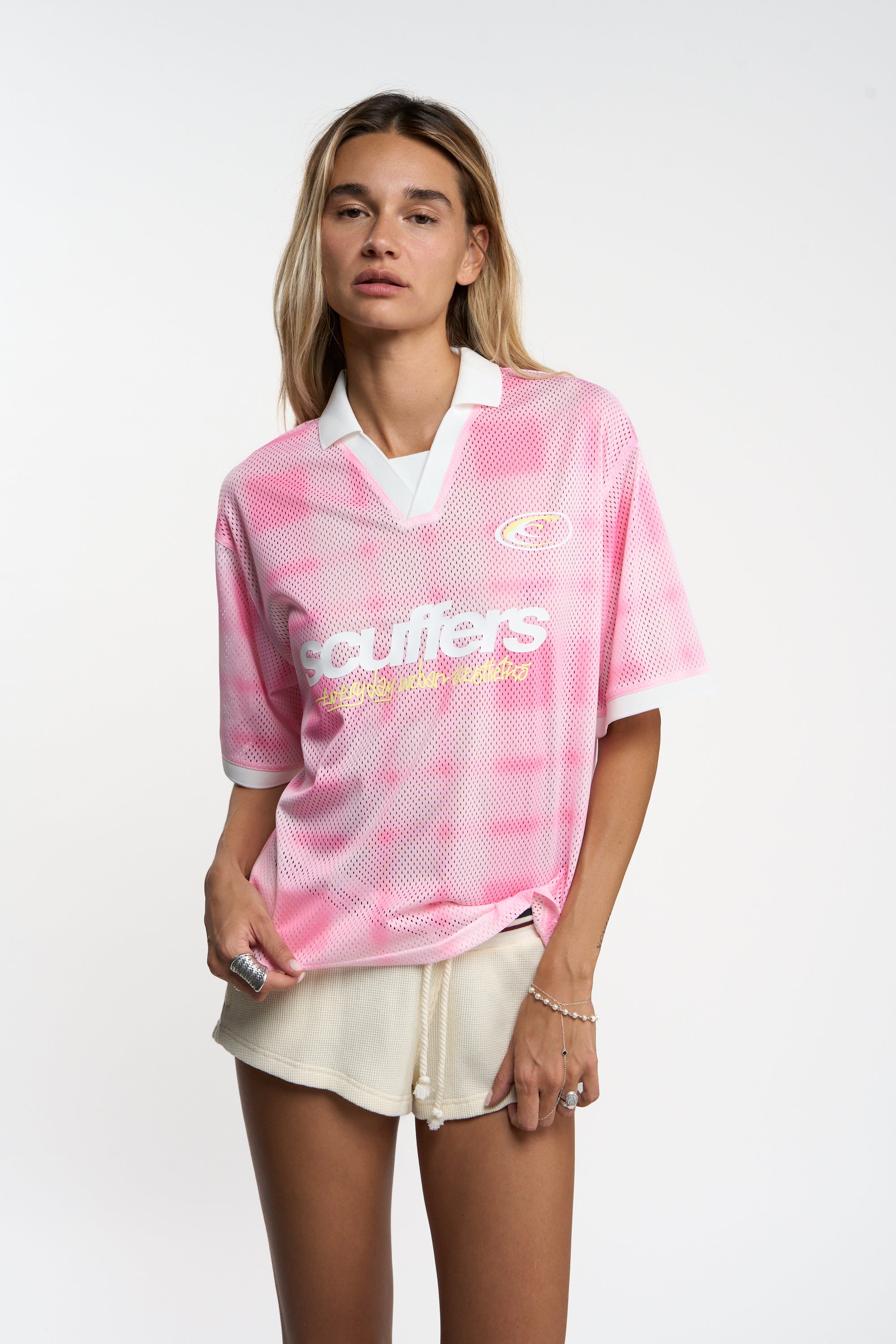 Cala Pink Football T-Shirt