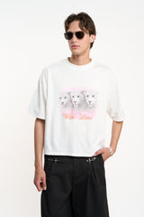 Cats White T-Shirt