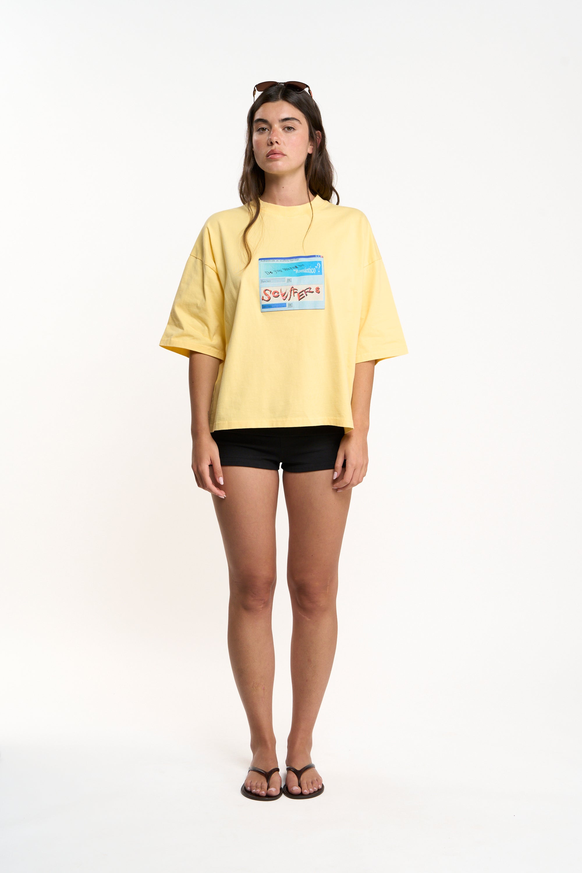Log in Yellow T-Shirt