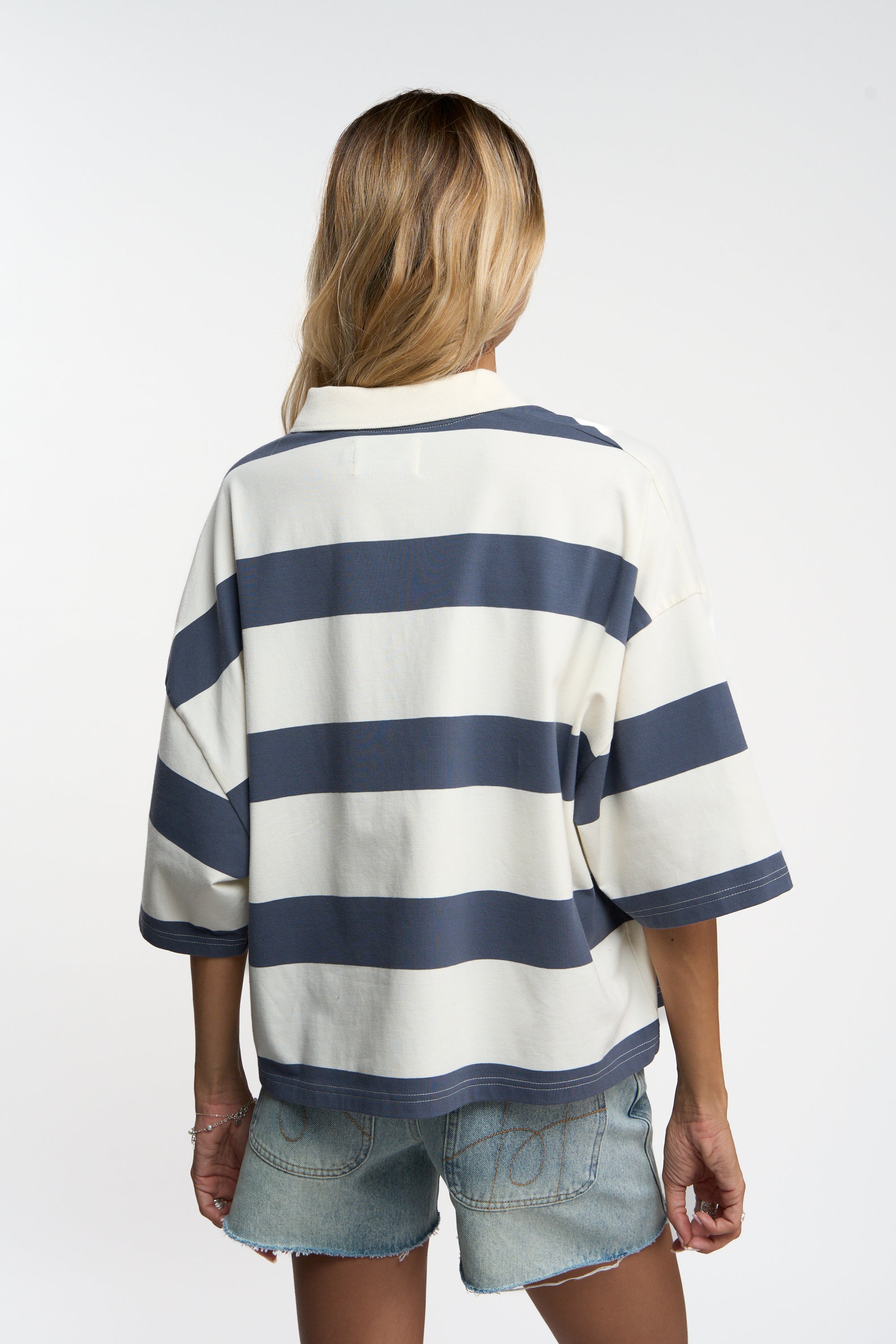 Letter Blue Polo