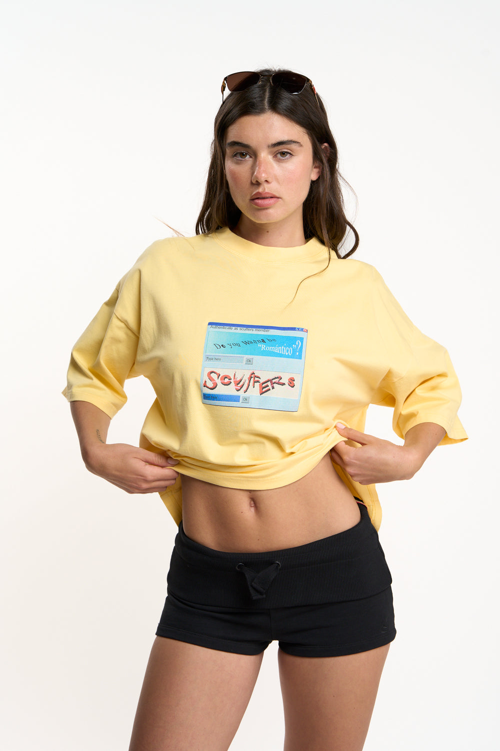 Log in Yellow T-Shirt