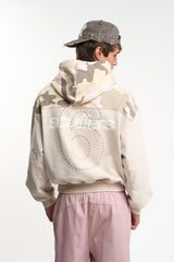 Lizzie Ecru Camo Hoodie
