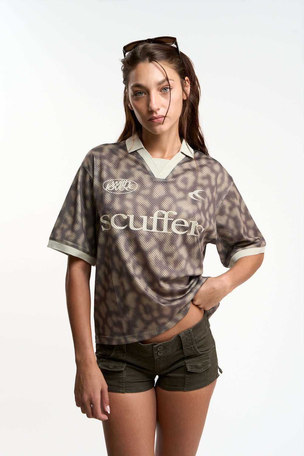Jonesy Leopard Football T-Shirt