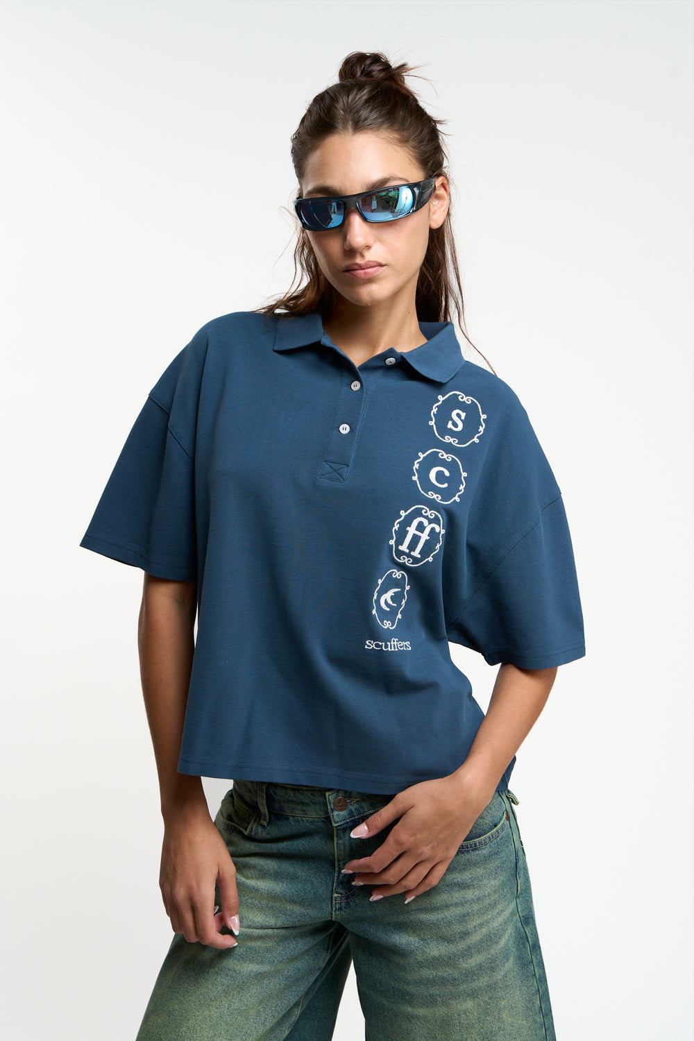 Barcelona Navy Polo