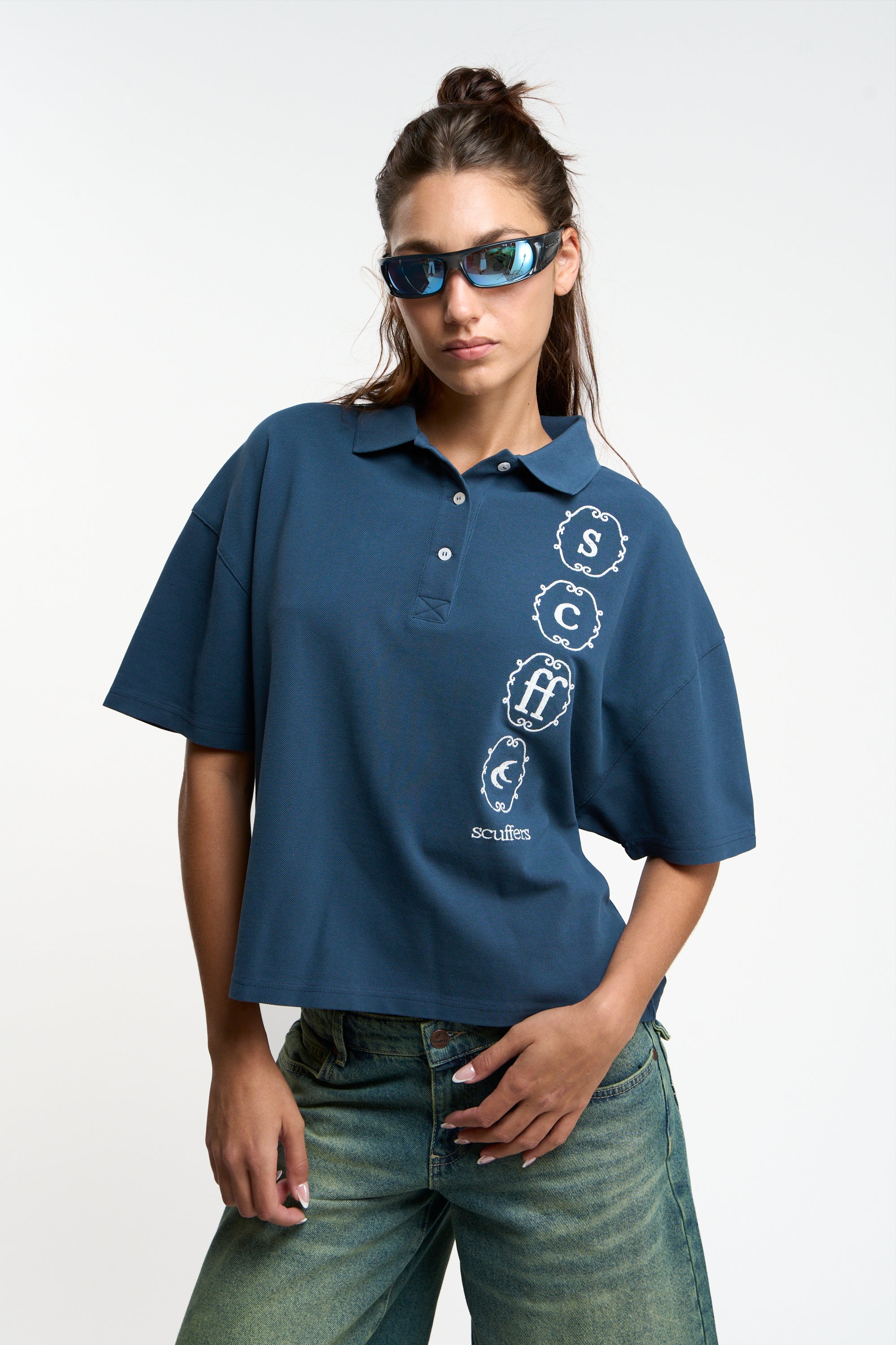 Barcelona Navy Polo