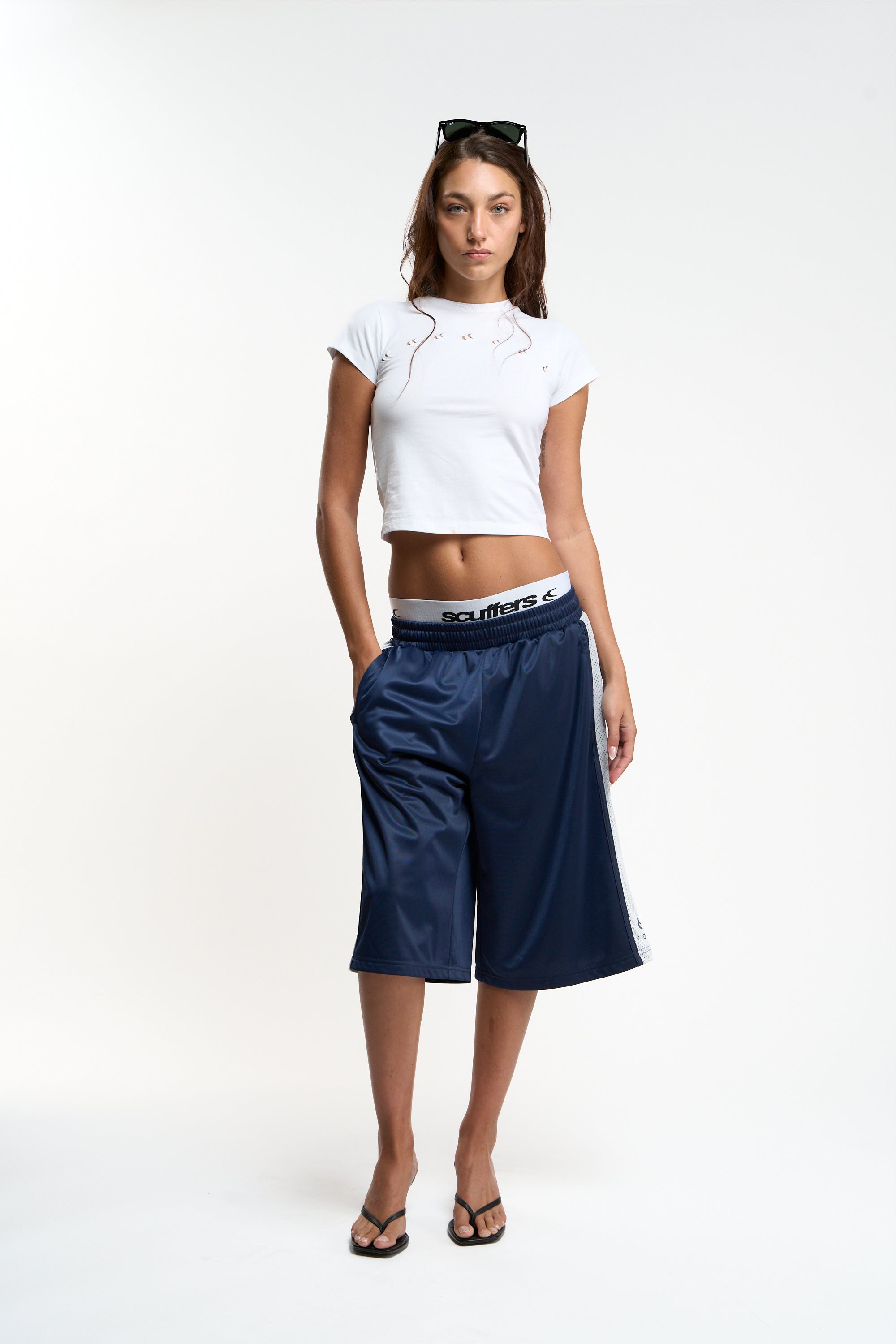 Eggplant Navy Shorts