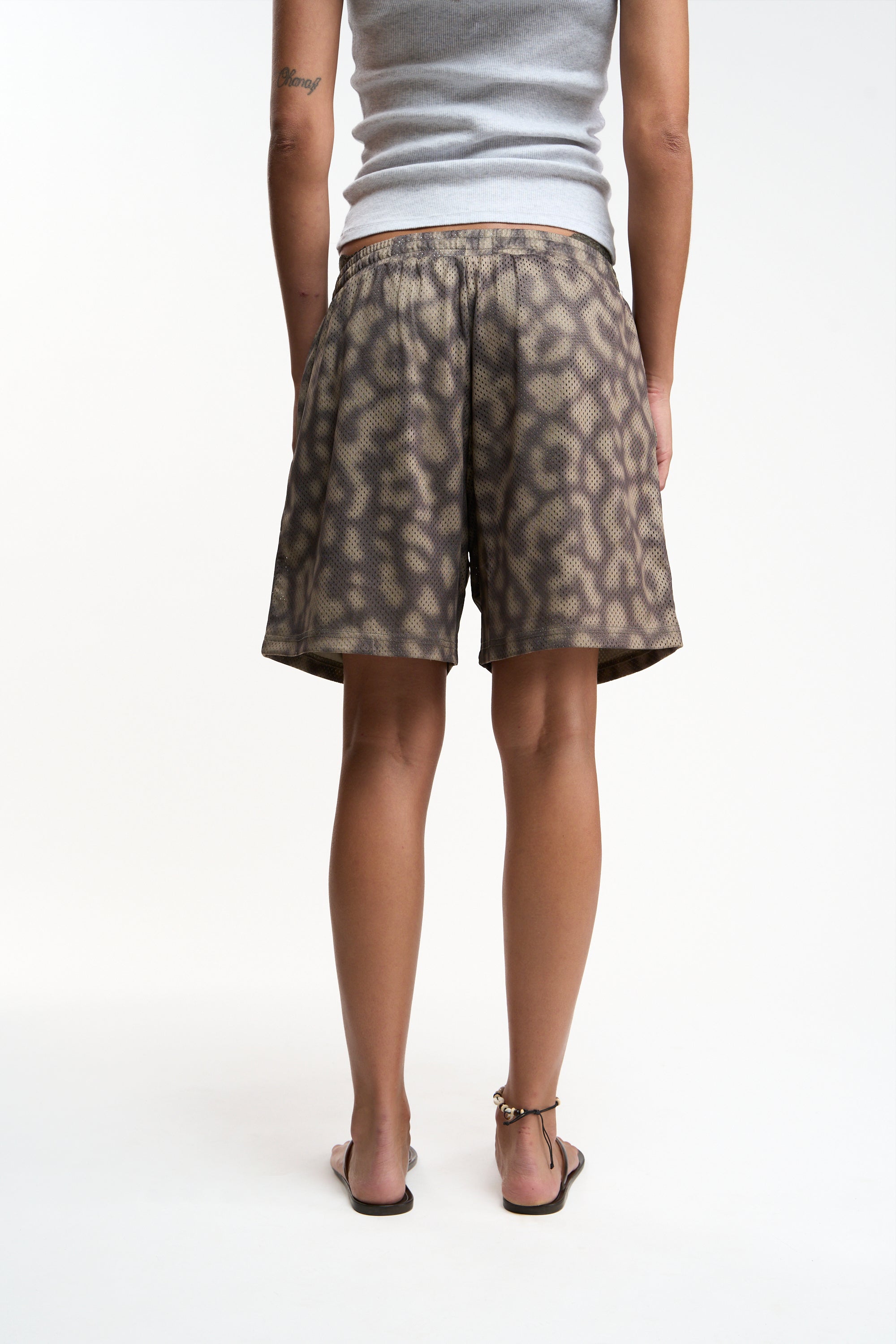 Withlove Leopard Mesh Shorts