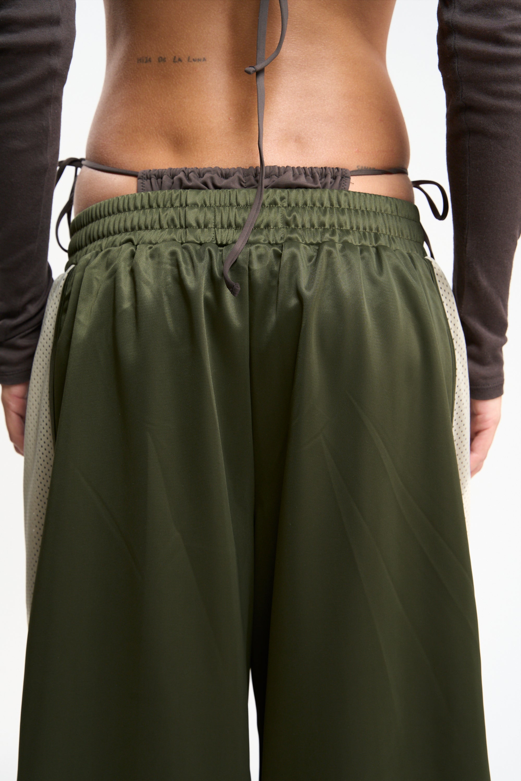 Eggplant Green Shorts