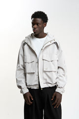Woody Grey Essential Windbreaker