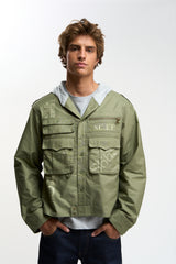 Hood Green Shirt