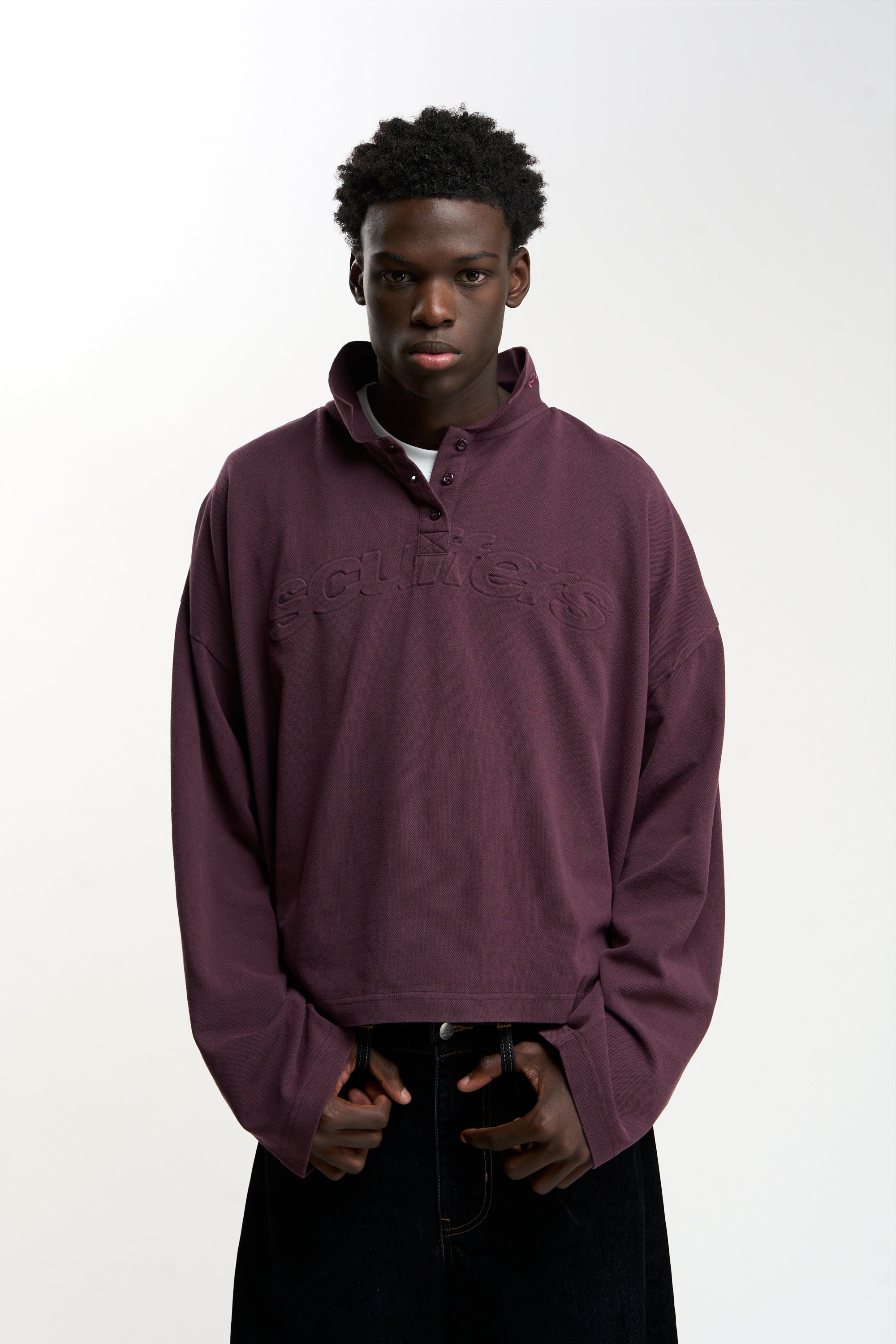 Casona Burgundy Polo