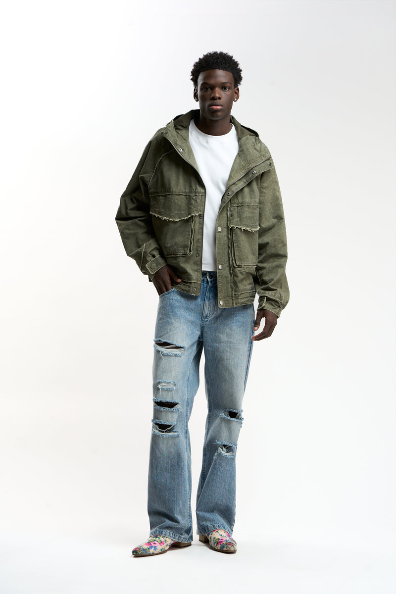 Artisan Green Windbreaker