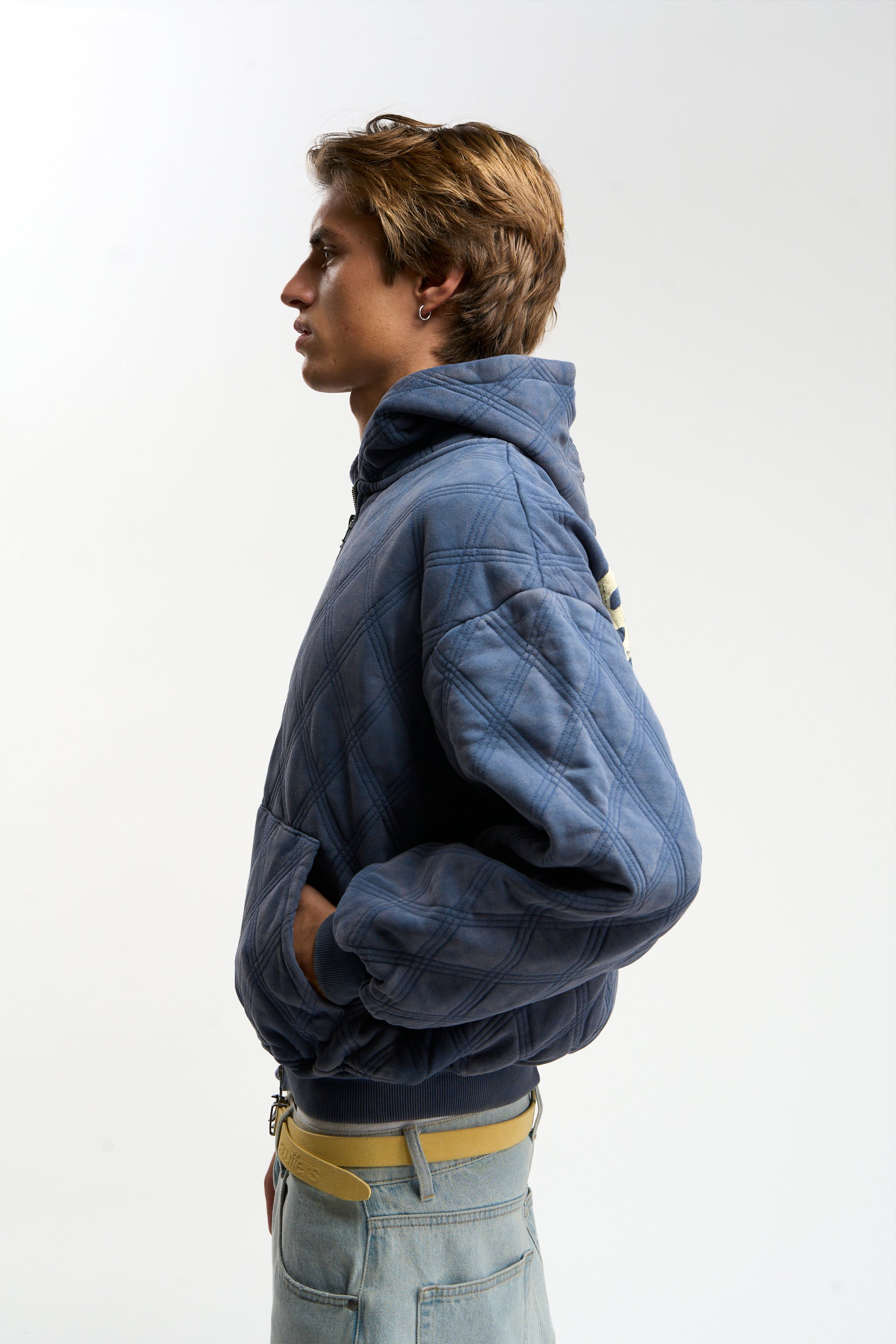 Weeb Blue Zipper