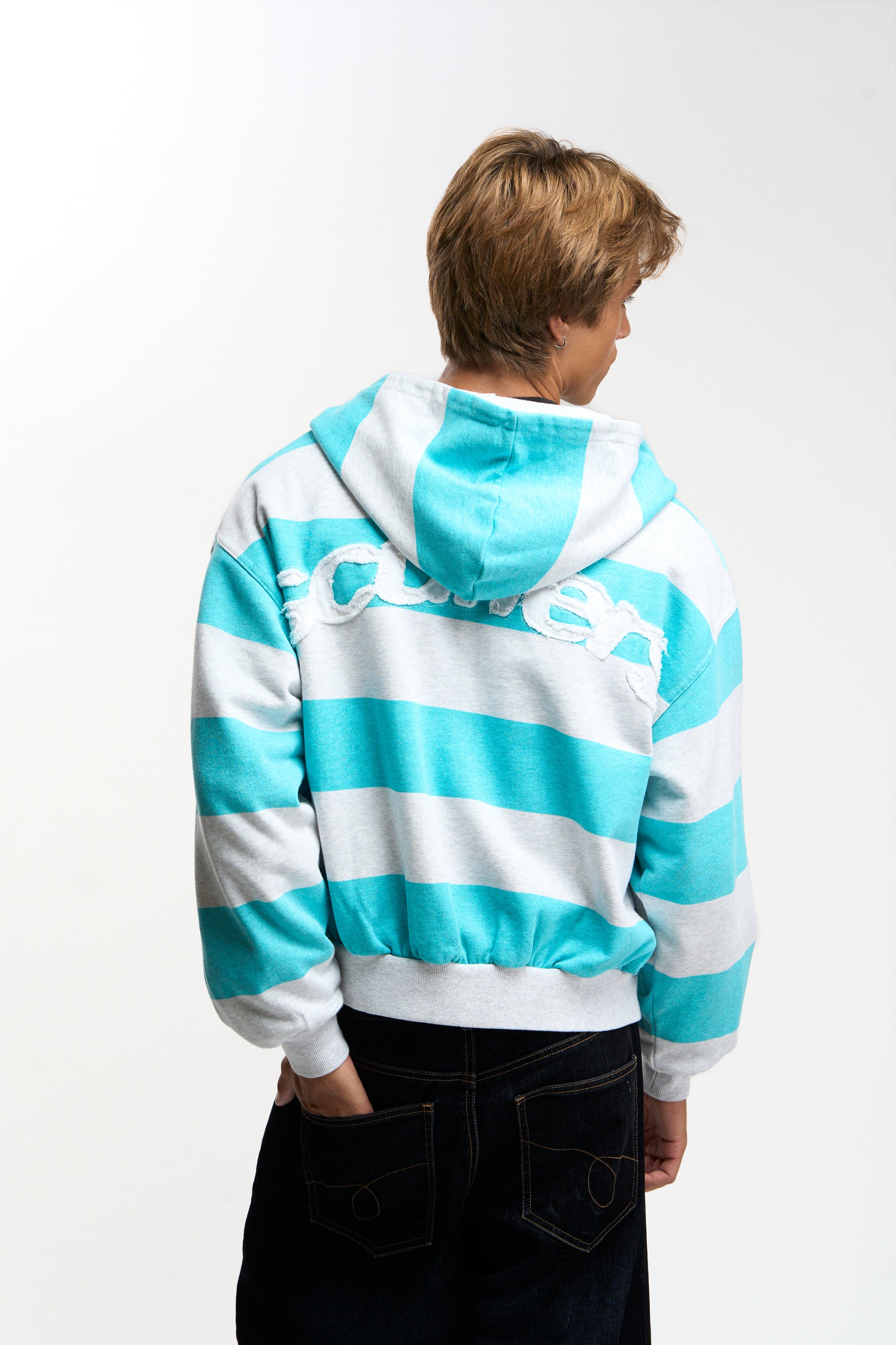 Club Turquoise Zipper