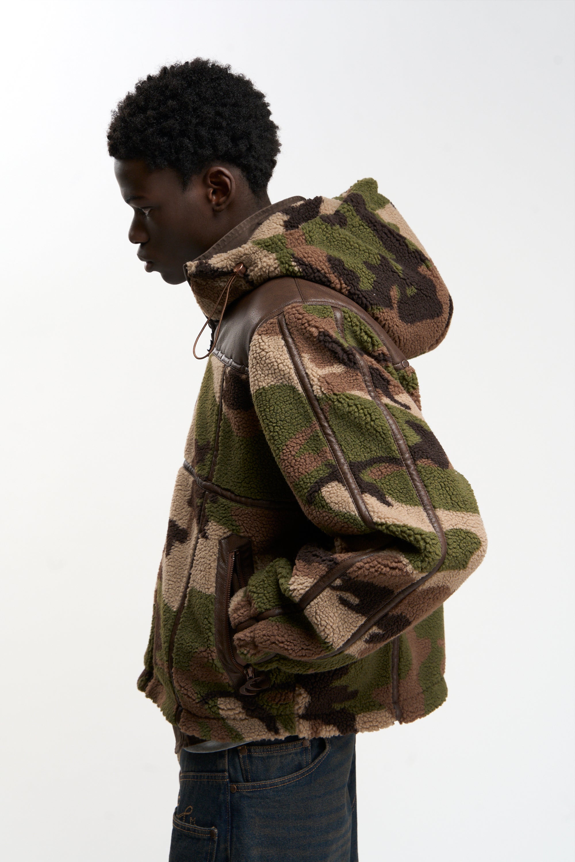 Casie Camo Fleece Jacket