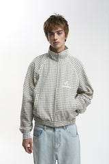 Chamise Checkered Ecru Zipper