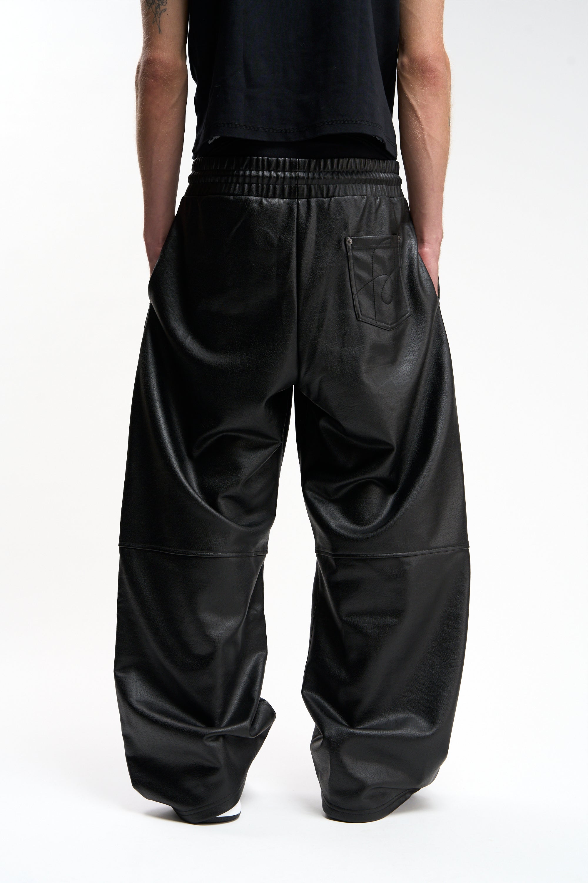 Cuir Black Pants