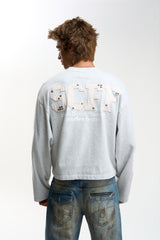Worldwide Grey Melange Longsleeve
