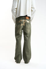Metal Green Pants