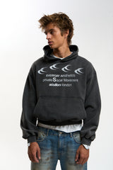 Fourfive Black Hoodie
