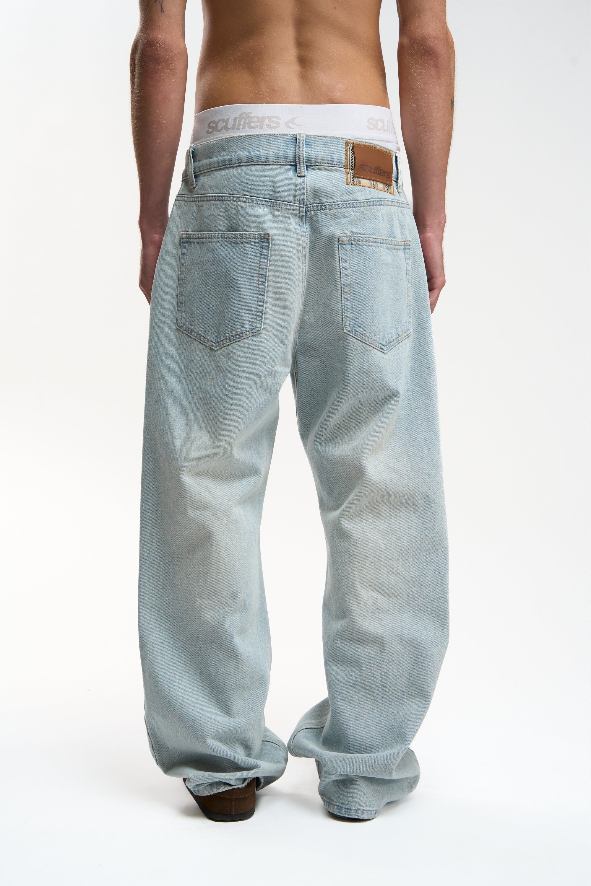 Shanghai Light Blue Pants