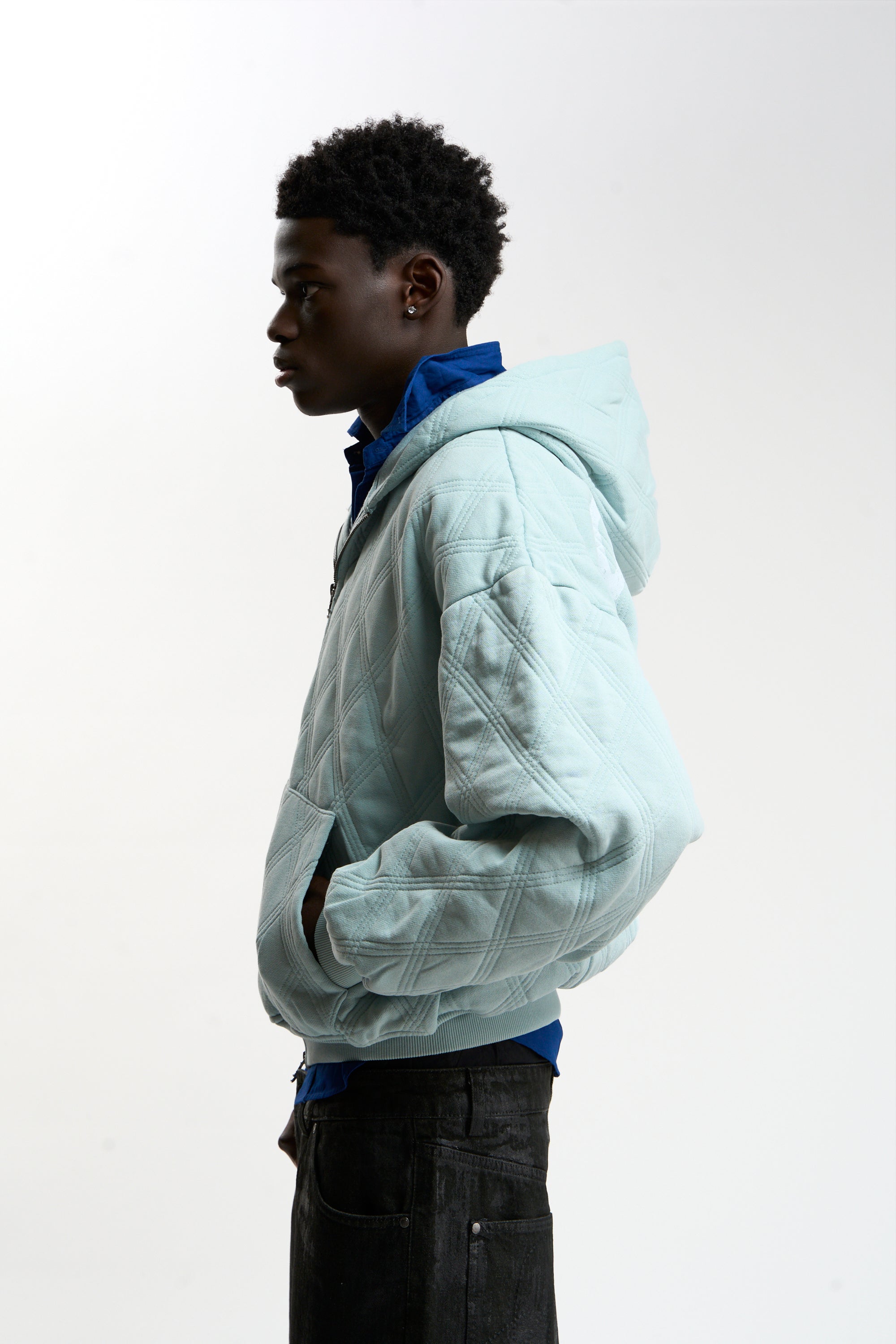 Weeb Turquoise Zipper