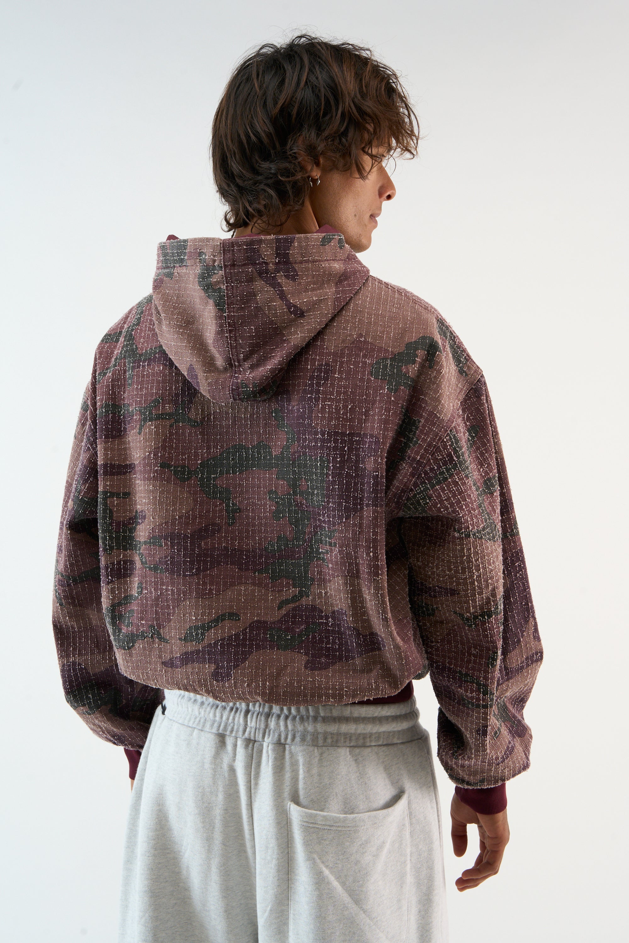 Ripstop Burgundy Hoodie – Scuffers