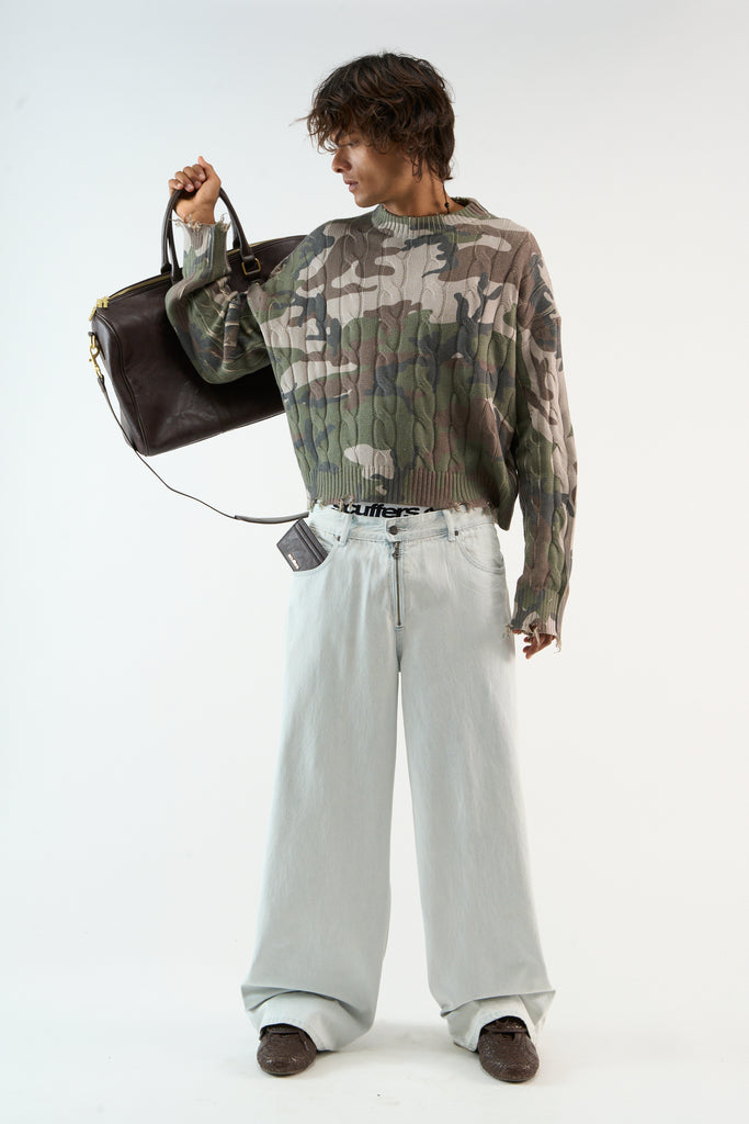 Trench Camo Knit