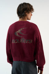 New Rookie Burgundy Knit