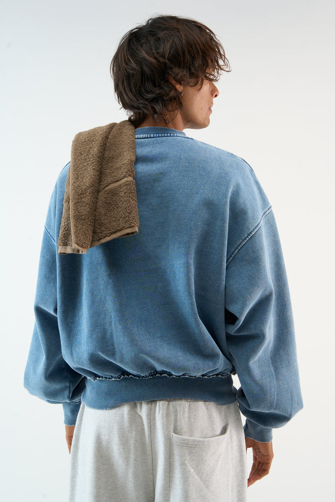 Denim Blue Crewneck