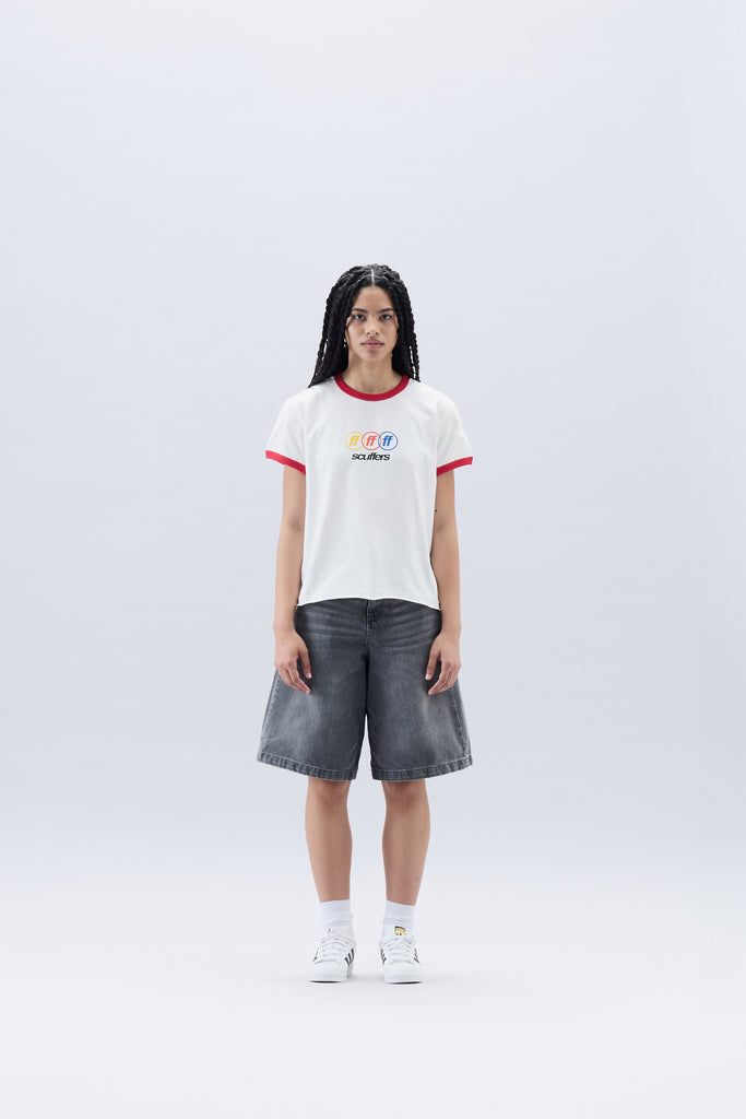 Primary White & Red T-shirt