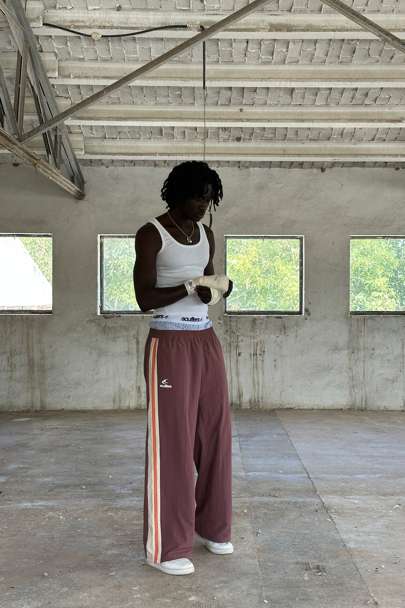 Sports Tech Burgundy Pants