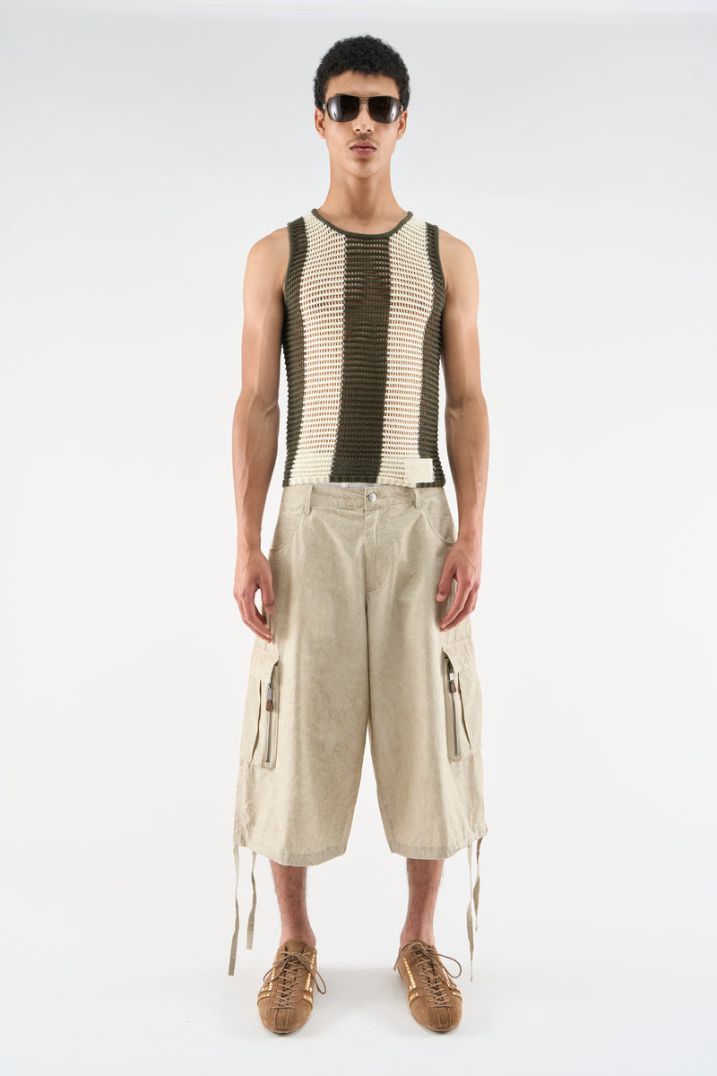 Spider Ecru Tank Top