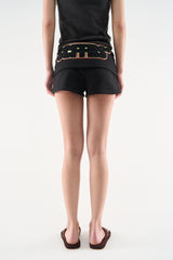 London Black Shorts