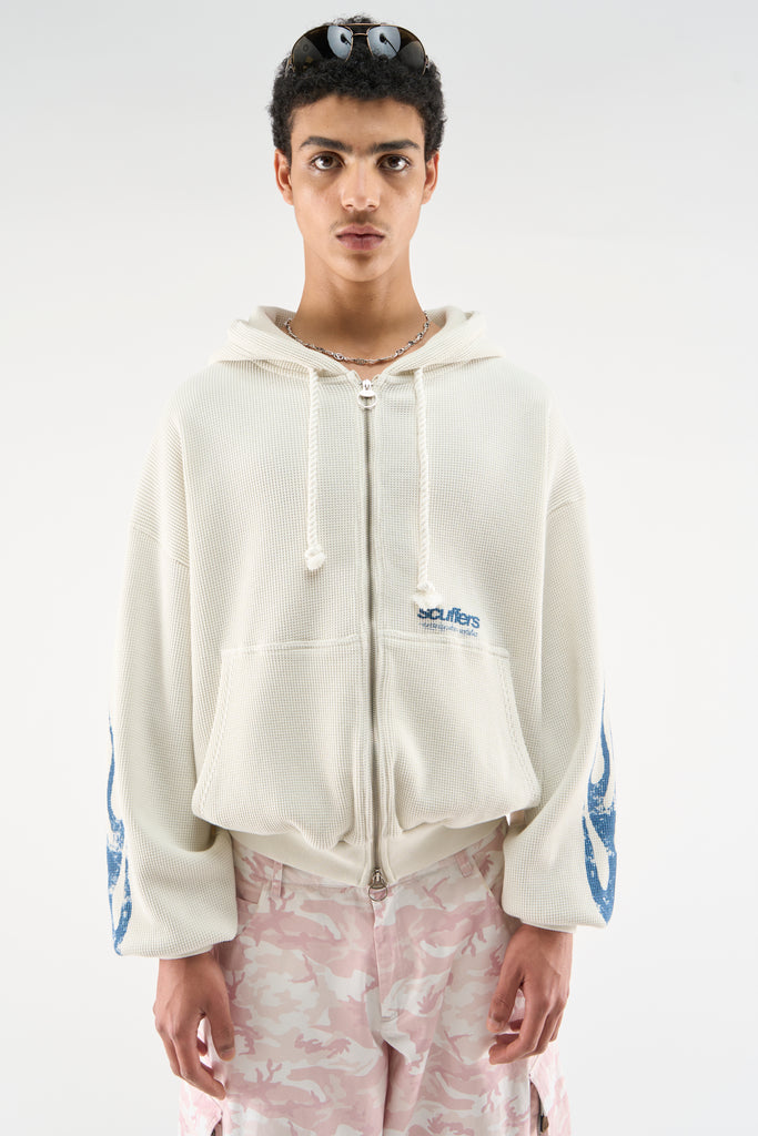 Flame Ecru Zipper – Scuffers
