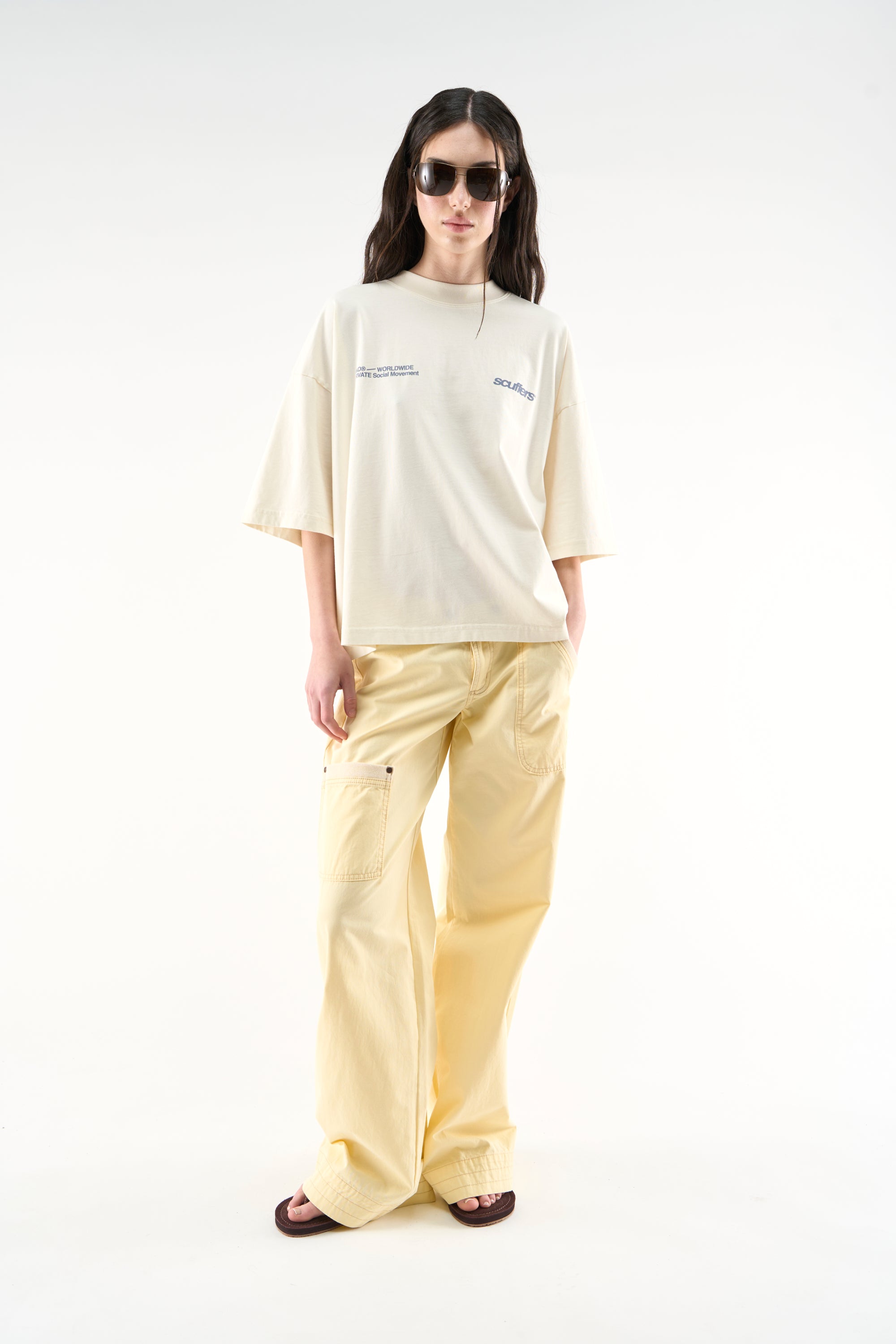 Worldwide Ecru T-Shirt