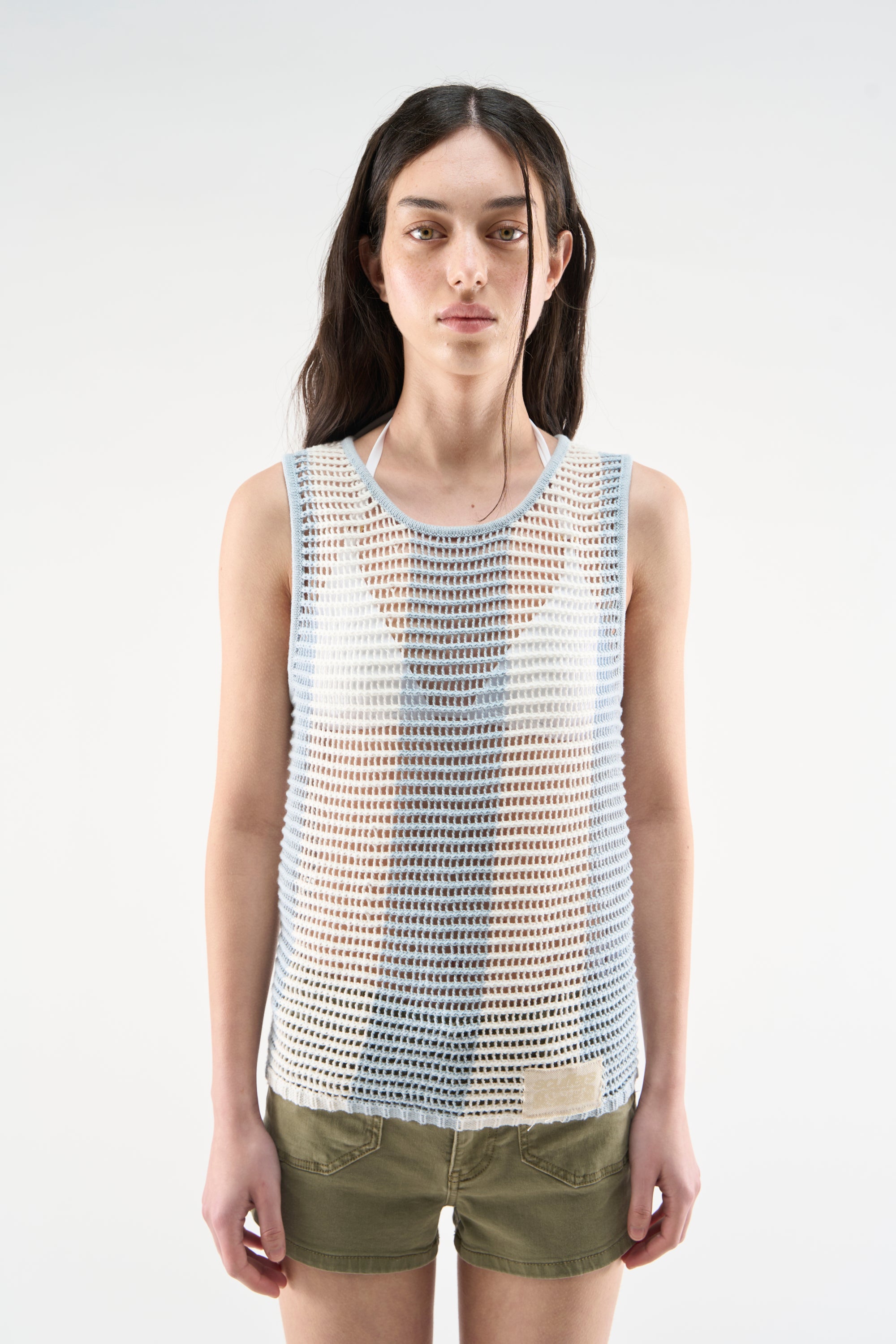 Spider Blue Tank Top
